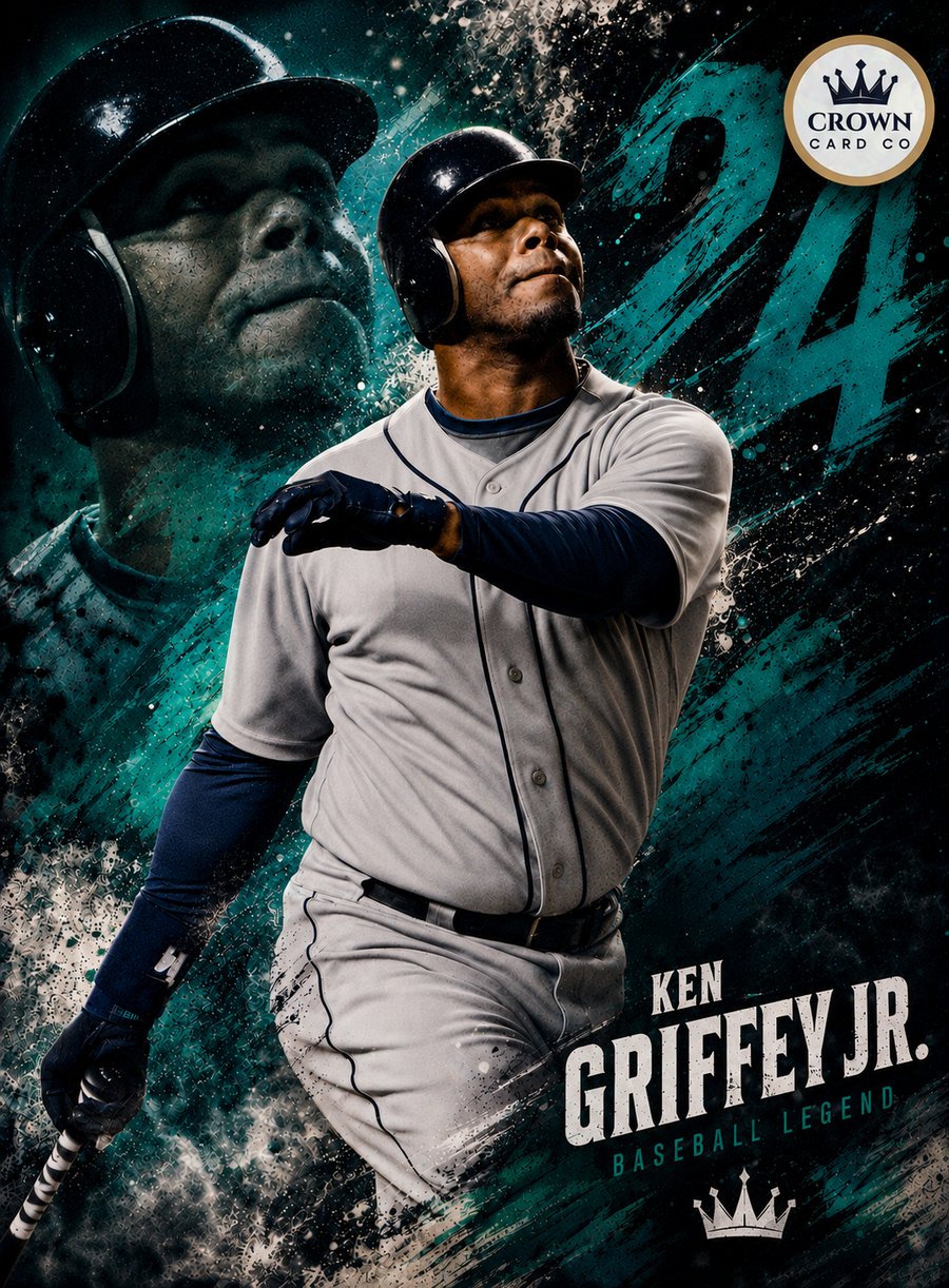 Ken Griffey Jr. — Baseball Legend custom card